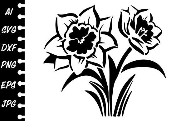 Download Stencil Narcissus - Narcissus Collection