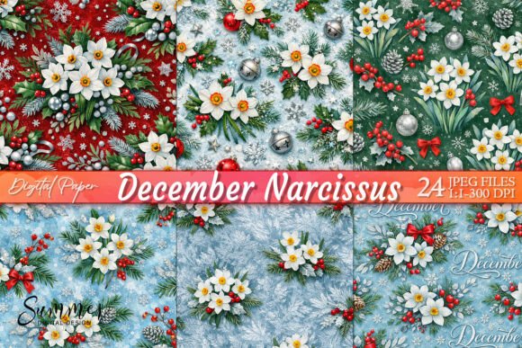 Download December Narcissus Birth Flower Paper - Narcissus Collection