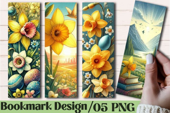 Download Spring Daffodil Flower Bookmarks PNG - Daffodil flower Collection