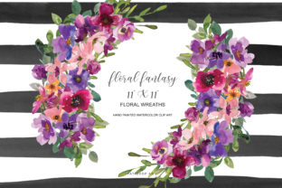 Download Watercolor Colorful Flowers Wreath - Colorful flowers Collection
